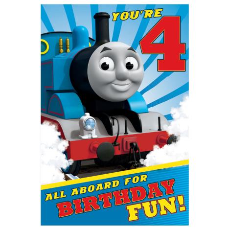 You're 4 Thomas & Friends Birthday Card £0.99